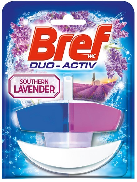 Bref duo activ Levandule závěs 50ml Bref duo activ Levandule závěs 50ml - Drogerie Koupelna a WC Vonné závěsky